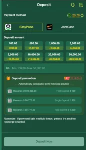 UK777 Game Deposits Methods